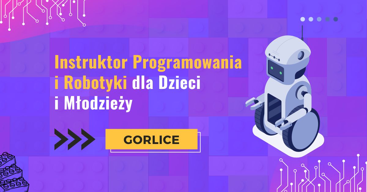 instruktor zajęć dla dzieci z programowania i robotyki