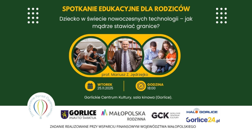 Spotkanie edukacyjne dla rodzicow